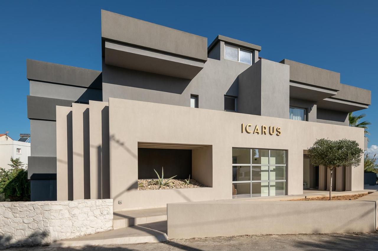 Icarus Hotel Kalamaki Exterior foto